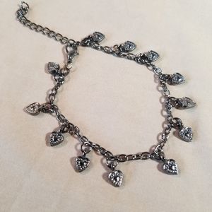 Dangle Heart Bracelet